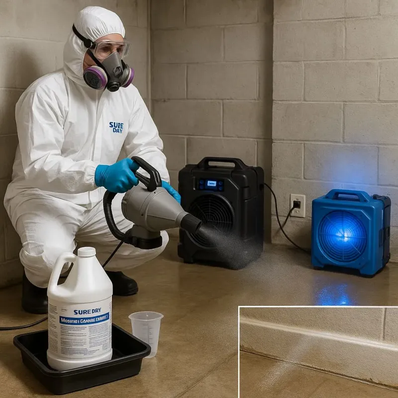 Sanitization and Odor Removal process in Leesburg, FL